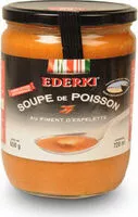 Mängden socker i Soupe De Poisson Espelette Ederki 650 Gr, 1 Bocal