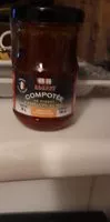 Mängden socker i Compotée de piment d'Espelette au miel