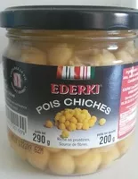 Mängden socker i Pois chiches