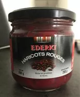 Mängden socker i Haricots rouges Riche en protéines et fibres.