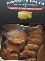Mängden socker i Ederki Biscuits Salés au Fromage de Brebis Lot de 4