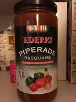 Mängden socker i Piperade Basquaise