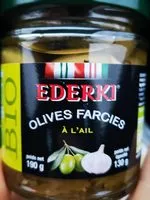 Mängden socker i Olives farcies à l'ail
