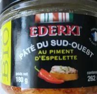 Mängden socker i Pâté du sud-ouest