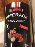 Mängden socker i Piperade basquaise biologique