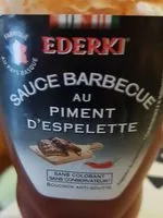 Mängden socker i Sauce barbecue au piment d'espelette