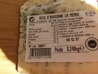 Mängden socker i BLEU D'AUVERGNE