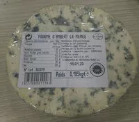 Mängden socker i Fourme d'Ambert La Mémée