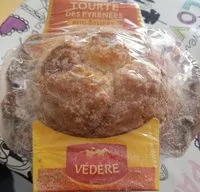 Mängden socker i Tourte des Pyrénées pour beurre