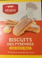 Mängden socker i Biscuits des Pyrénées aux Œufs Frais
