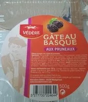 Mängden socker i Gateau basque aux pruneaux