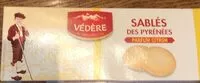 Mängden socker i Sables des pyrenees parfum citron
