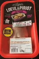 Mängden socker i Rables de lapin découpés