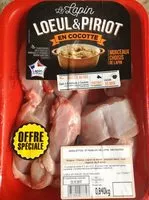 Mängden socker i Gigolettes et Râbles de Lapin Découpés