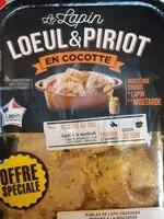 Mängden socker i Lapin cocotte moutarde