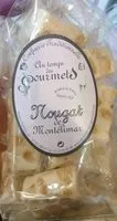 Mängden socker i Nougat de montelimart