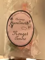 Mängden socker i Nougat tendre