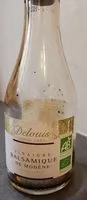 Mängden socker i Balsamic Vinegar Delouis Organic 250ML