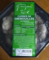 Mängden socker i Cuisses de grenouilles congelées