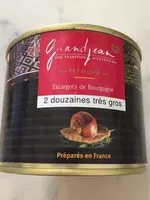 Mängden socker i Escargot de bourgogne