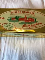 Mängden socker i Beurre demi-sel Alain Ledanec