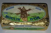 Mängden socker i Beurre doux moulin d'or