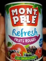 Mängden socker i Mont pelé refresh fruit rouge