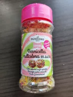 Mängden socker i Vermicelles multicolores La Pateliere