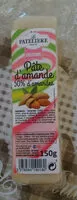 Mängden socker i Pâte d'amandes