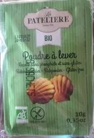 Mängden socker i Poudre à lever