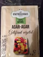 Mängden socker i Agar agar gélatine