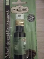 Mängden socker i Extrait de café liquide