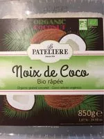 Mängden socker i Noix de coco rapee