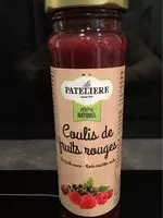 Mängden socker i La Patelière Coulis de fruits rouges 100% naturel