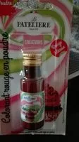 Mängden socker i Colorant rouge poudre