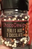 Mängden socker i ChocoDesign PERLES AUX 3 CHOCOLATS
