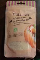 Mängden socker i Amandes en poudre bio