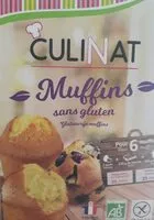 Mängden socker i Culinat muffins sans gluten