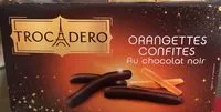 Mängden socker i Orangettes Confites au Chocolat Noir