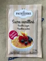 Mängden socker i Sucre vanilliné saveur intense
