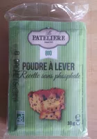 Mängden socker i Poudre à lever sans phosphate