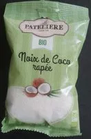 Mängden socker i Noix de coco bio râpée