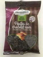 Mängden socker i Pepites de chocolat La Pateliere