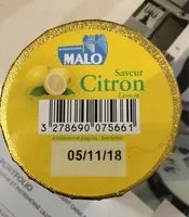 Mängden socker i Yaourt au lait entier saveur citron