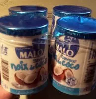 Mängden socker i Yaourt lait entier saveur noix de coco