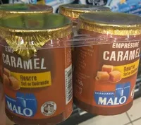 Mängden socker i Emprésuré caramel au beurre salé