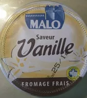 Mängden socker i Fromage frais Malo saveur Vanille