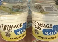 Mängden socker i Fromage frais Malo saveur Vanille