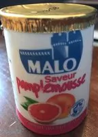 Mängden socker i Yaourt au lait entier saveur pamplemouse