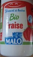 Mängden socker i Yaourt à boire bio fraise